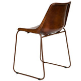Leather 'vintage Cognac'  Dining Chair