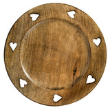 Wooden Heart Platter