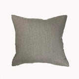 Linen Cushion With Red Hide Heart