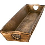 Carved wooden Bread Basket *  Seasonal Offer 2022 - 25% off at checkout*