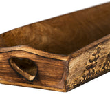 Carved wooden Bread Basket *  Seasonal Offer 2022 - 25% off at checkout*