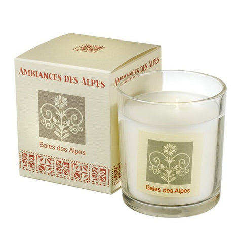 Alpine  Berries scented Candle