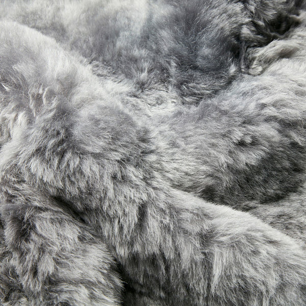 Icelandic Grey Shorn Sheepskin