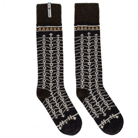 Swedish Woolen Knee High Socks - Skogen