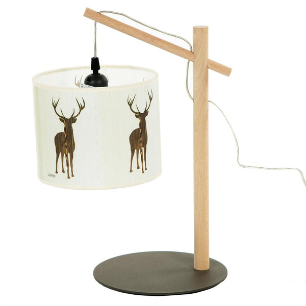 Lamp With Stag Shade