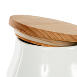 Megeve Range-Large  Ceramic Jar With  Fir Trees and Alder lid
